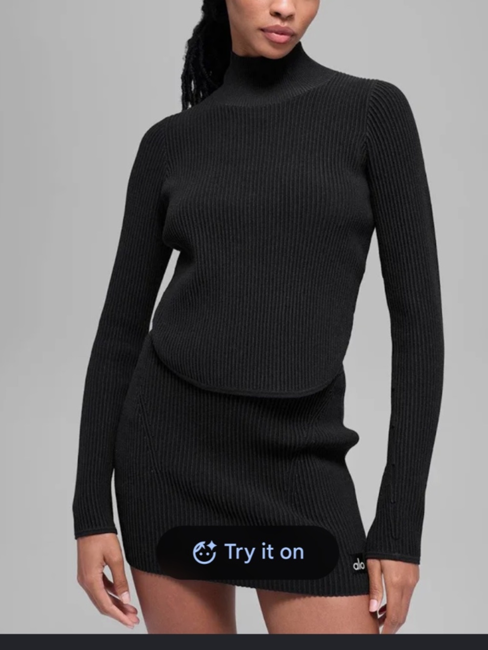 Authentic Alo - denim knit long sleeve